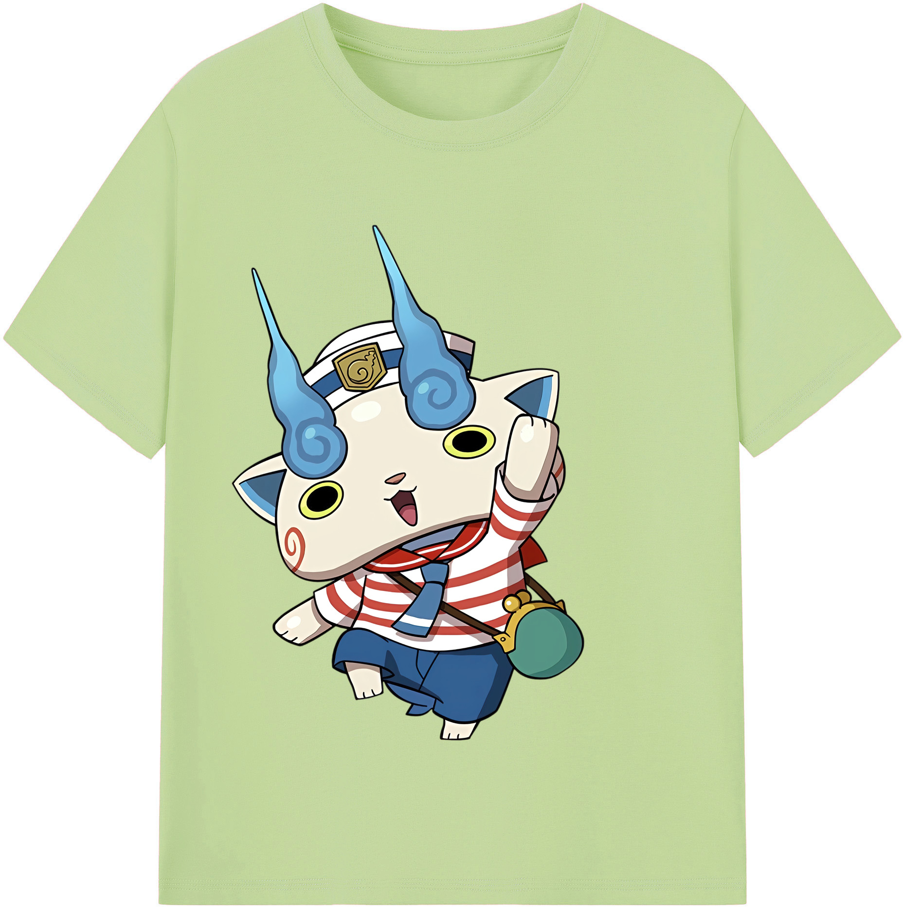 （画像用） 妖怪ウォッチ Yo-kai Watch 綿100％半袖Tシャツ（フロントプリント）